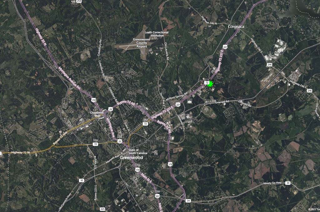 161 Rock Church Rd location map