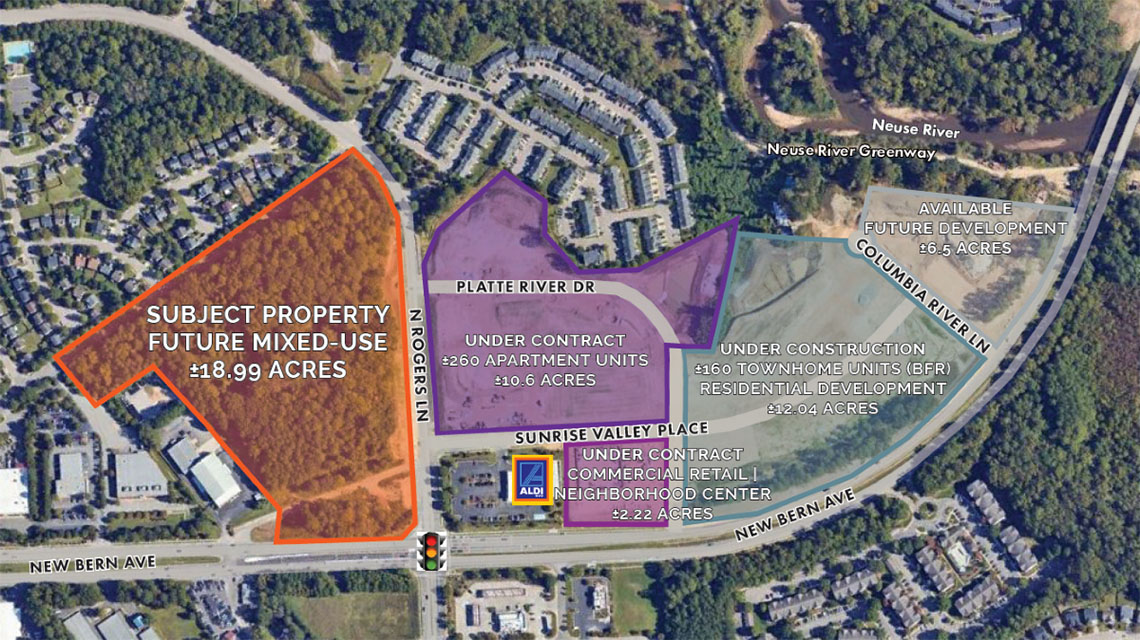 Edgewater Commons – ±18.99 AC Mixed Use Site